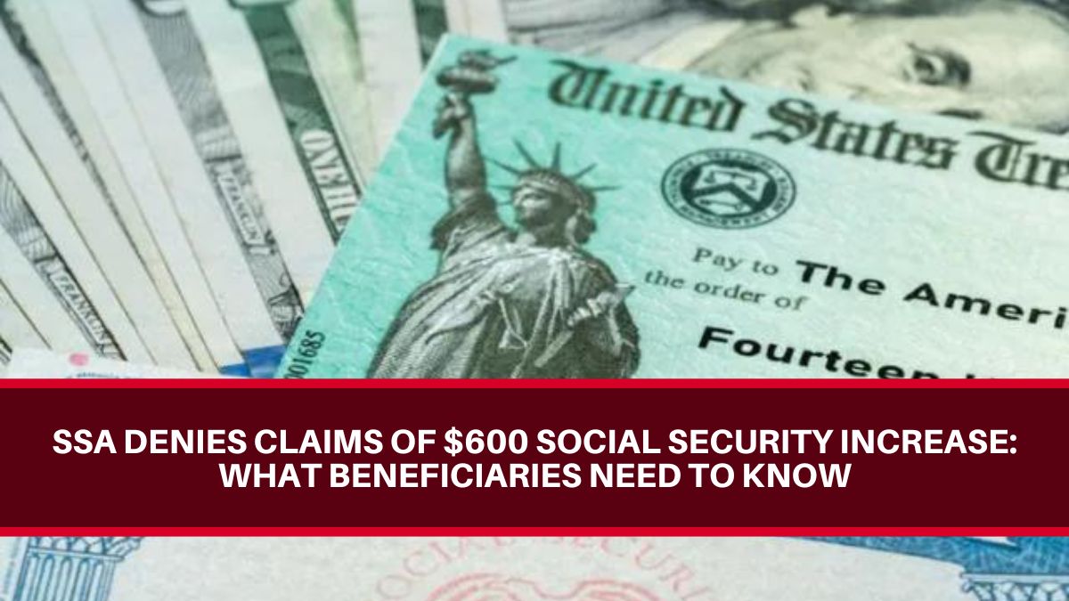 $600 Social Security Increase